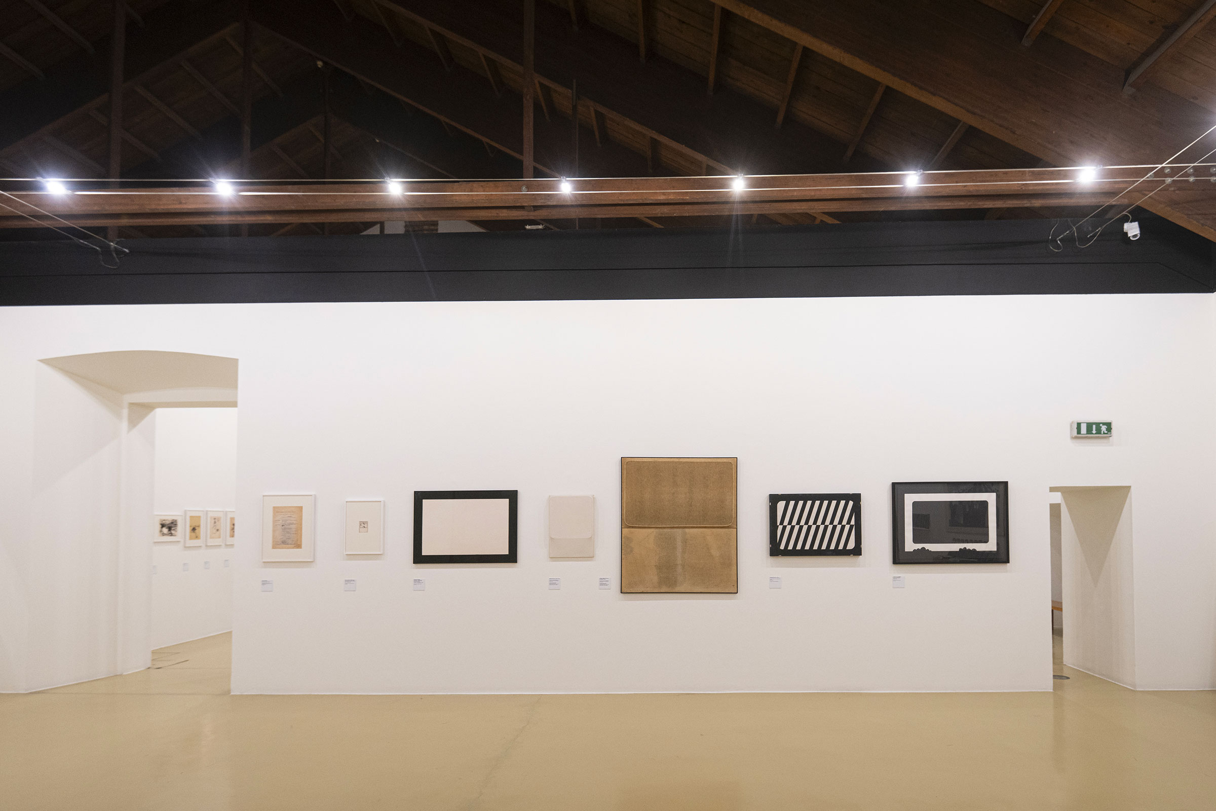 u0022Fabio Mauri. Esperimenti nella verifica del Male / Experiments in the verification of evilu0022, veduta espositiva